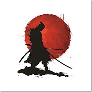 samurai Posters and Art